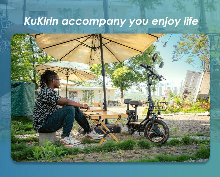 Электросамокат Kukirin C1 Pro 500W — запас хода 100 км, сиденье