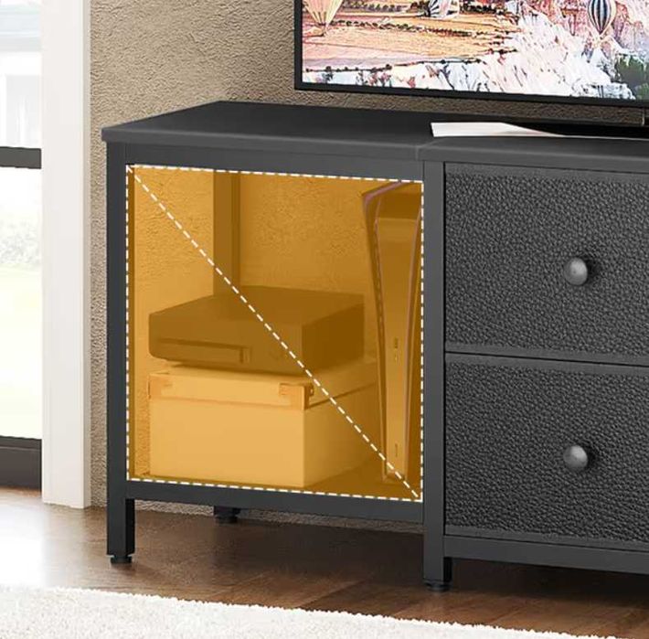 Comoda TV (pana la 55 inch), 2 sertare, NOUA