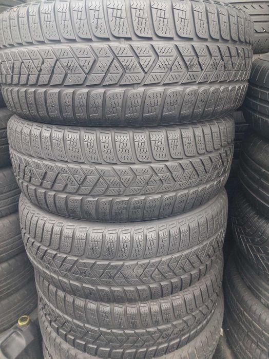 215 60 16,cate 4 buc iarna BRIDGESTONE si PIRELLI,2021,peste 6mm