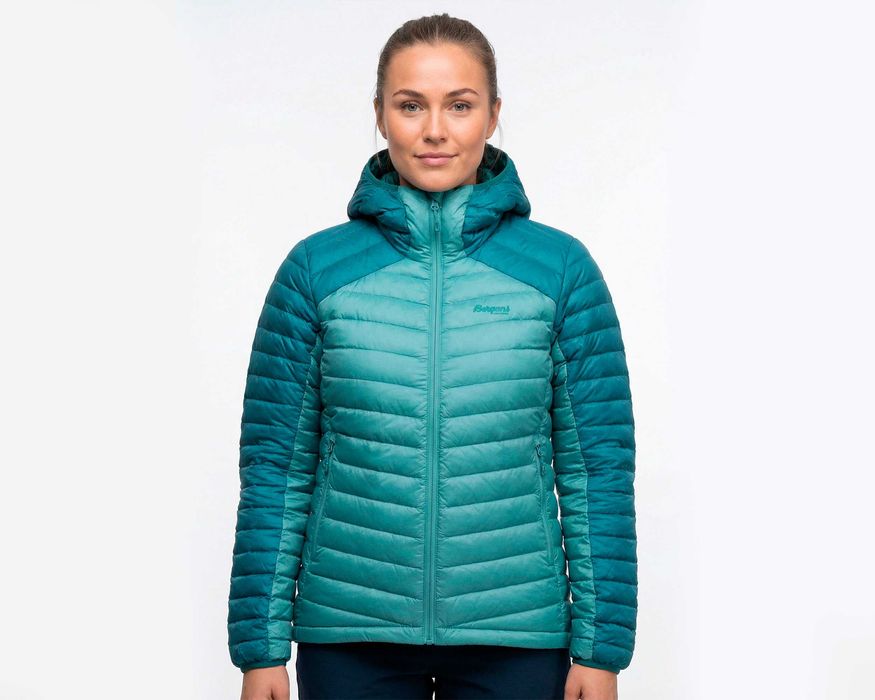 Bergans of Norway Дамско яке с пух и качулка размер L