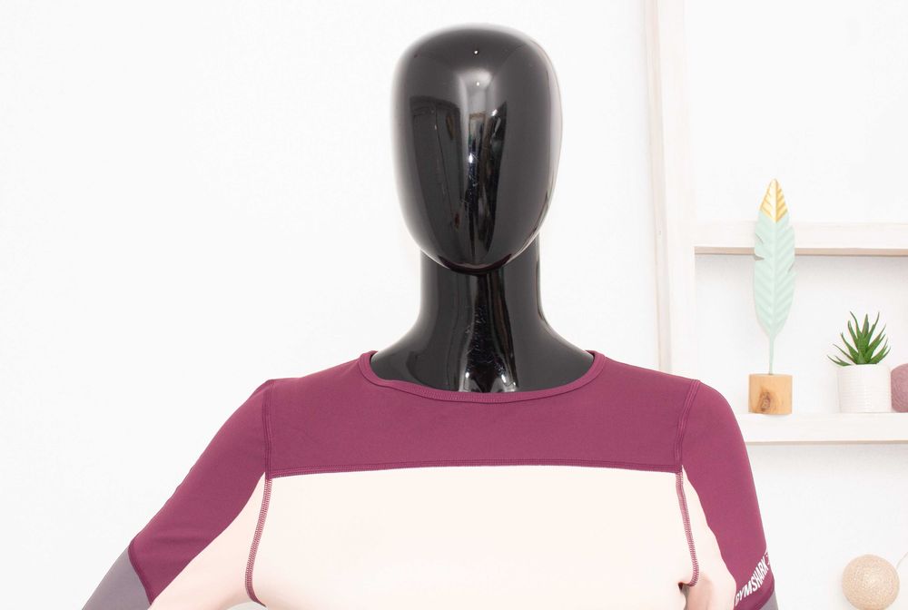 Gymshark дамска спортна блуза за бягане, фитнес, спорт S нова