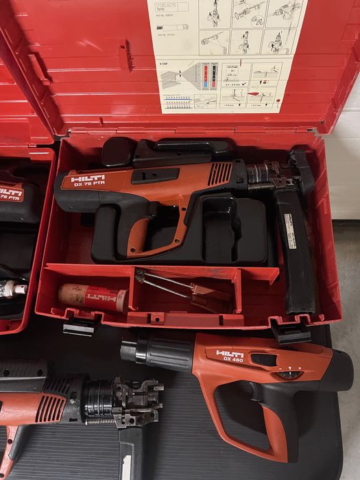 Pistol cuie beton metal Hilti DX 76 PTR Hilti Dx 2
