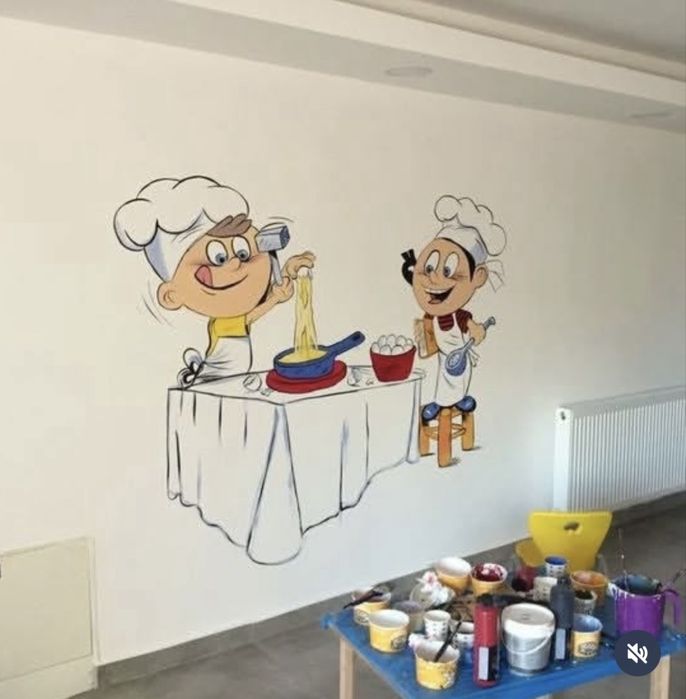 Дизайнер-художник | Роспись стен | Брендирование помещений