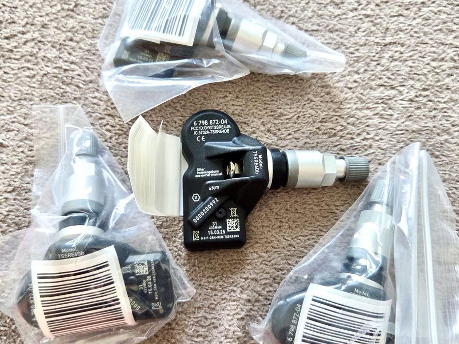 Set 4 senzori presiune  noi roti BMW 5 F10 LCI 6 F12 7 X3 F25 LCI 7 Z4