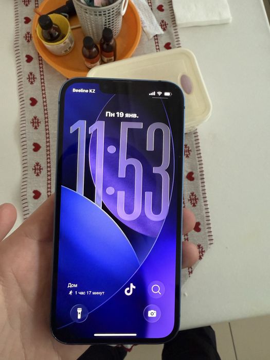 Iphone 13 синего цвета