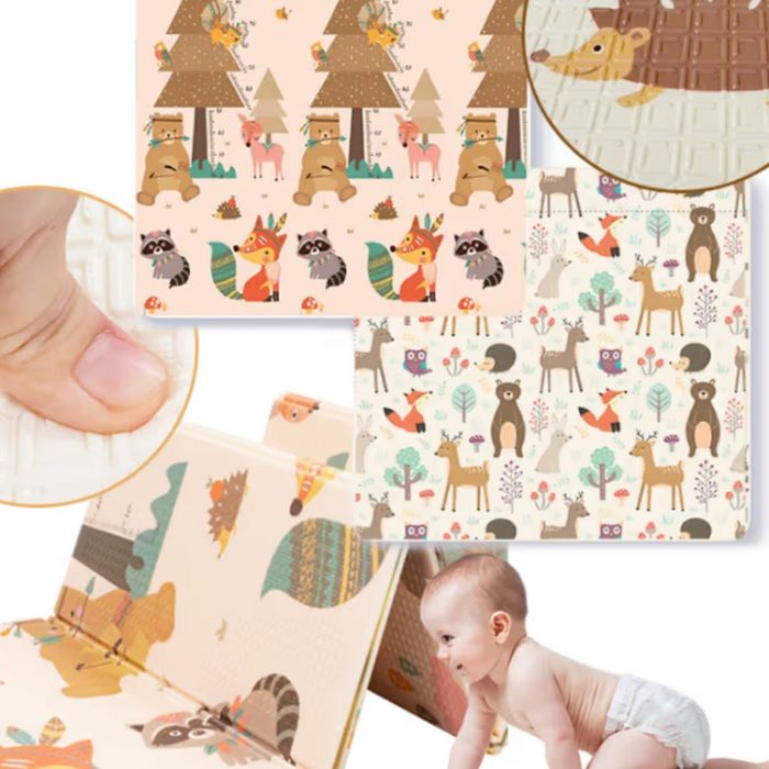 Сгъваемо бебешко килимче за игри