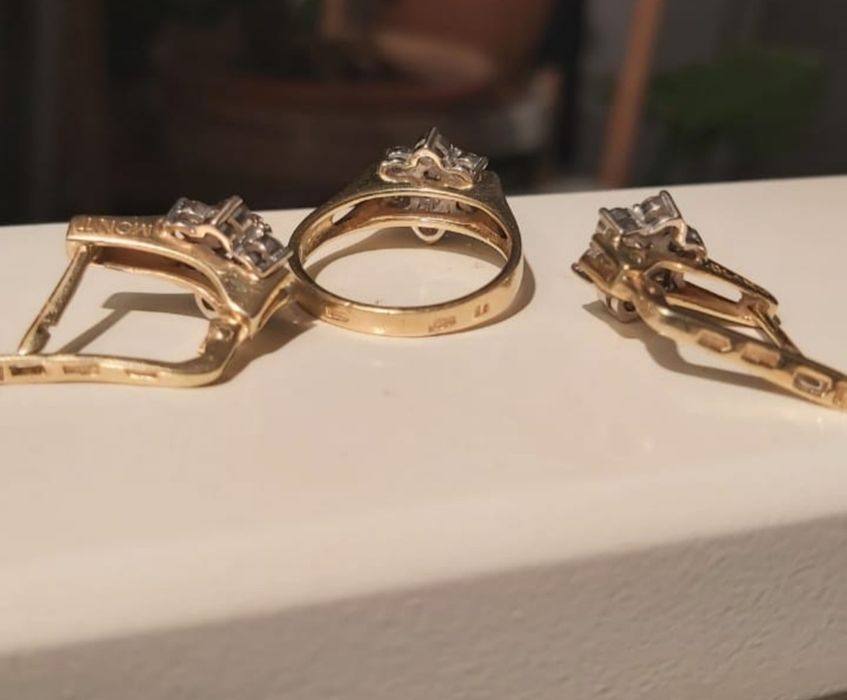 Комплект золото набор