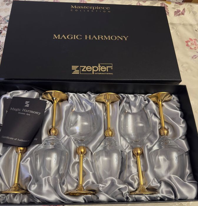 Продам НОВЫЕ бокалы Zepter Mgic Harmony