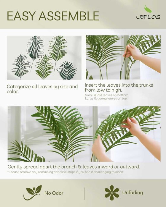 Planta artificiala palmier 180cm, verde natural, REDUS de la 390RON