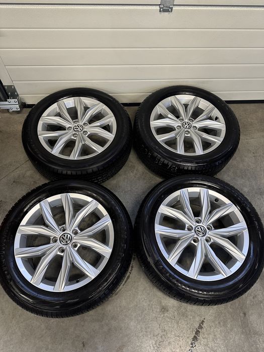 Jante NOI 18 ORIGINALE VW Tiguan Vara 235/55/18 Kingston Allspace Golf