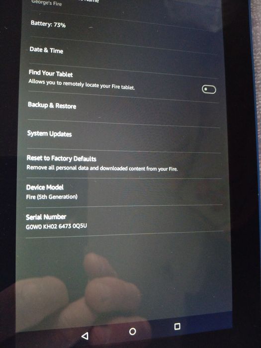 Tableta Amazon Fire 7(5 th gen.)