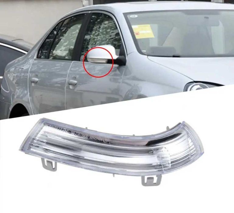 Мигачи в страничните огледала за задно виждане за VW Golf MK5 Jetta