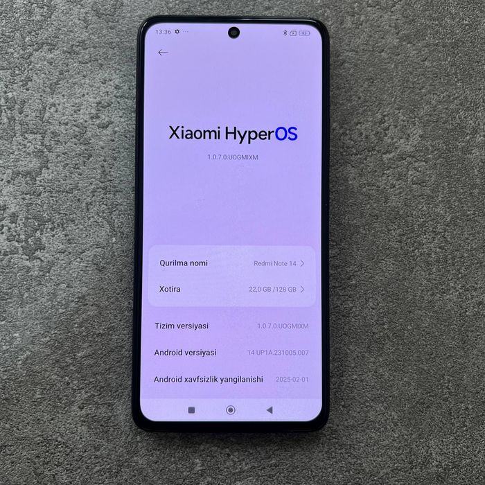 Redmi Note 14 karobkalik srochni