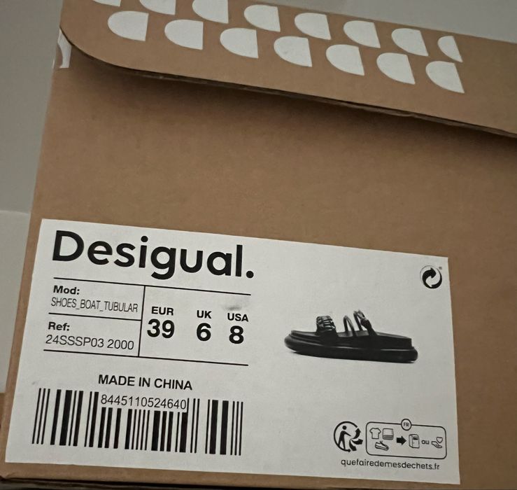 Сандали Desigual, 39 номер