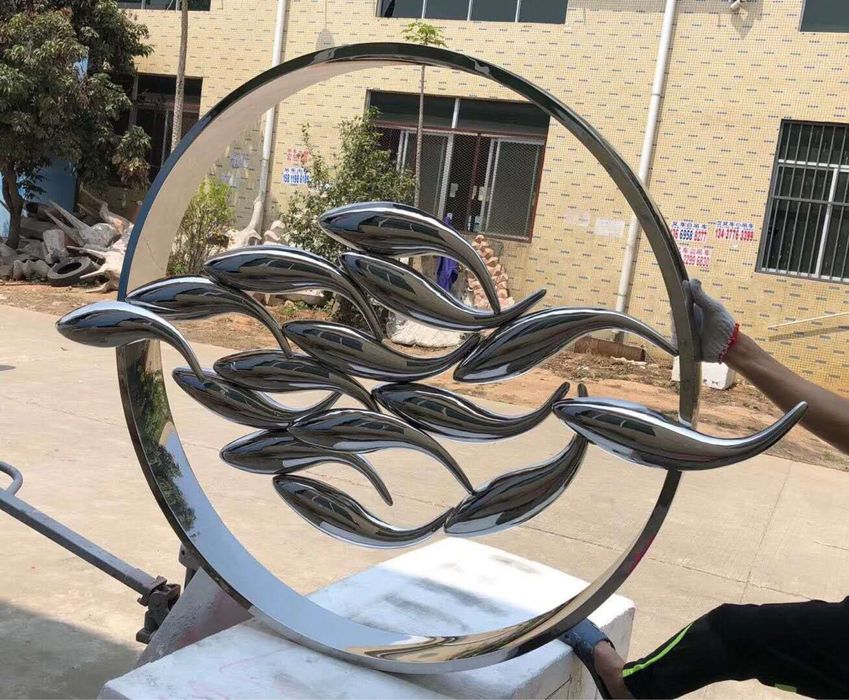 Скульптура из металла / Скульптура из нержавеющей стали