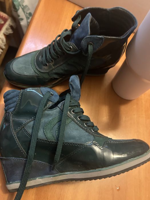 Ghete Geox, puele exterior-interior.