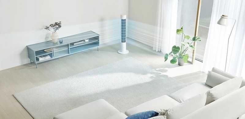 Умный напольный вентилятор Mi Smart Tower Fan 2 EU