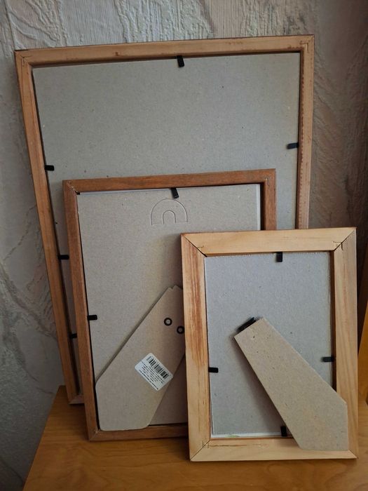 Фоторамки. Дерево, стекло. Новые