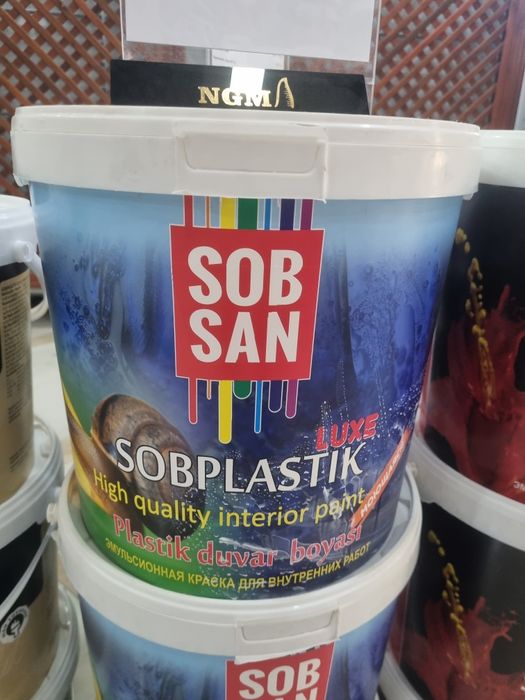 Boyoqlar va Emulsiyalar "Sobsan" Краски и Эмульсии "Sobsan"