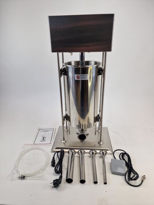 Aparat umplut carnati electric 15L, carnatar nou 4 Palnii