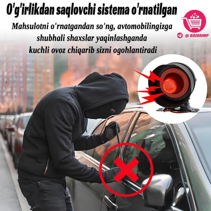 Yuqori texnologiyali aqlli avtomobil signalizatsiyasi