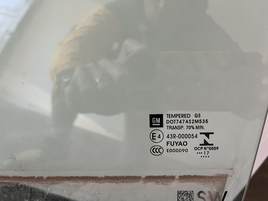 Geam usa spate stanga astra k