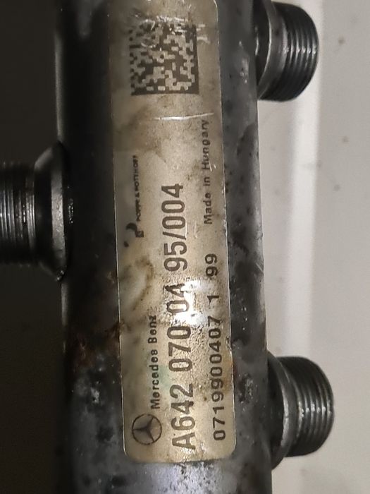 Rampă,retur,injectoare,racitor gaze,releu bujii,Mercedes R-CLASSE w251