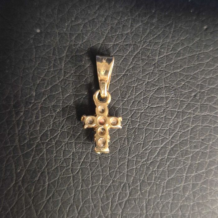 Medalion Aur 18K - 1.18 grame /   ( B33121.3 / Ag28 Doi Baieti )