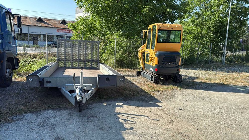 Trailer Remorca Utilaje Excavator