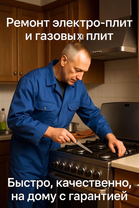 Ремонт духовок электроплит варочных поверхностей