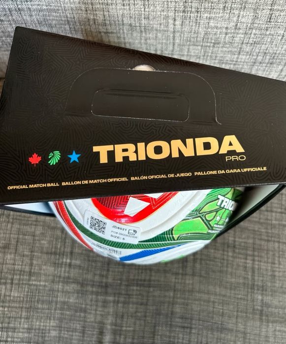 Футболна топка Adidas world cup 2026 trionda оригинална топка Адидас