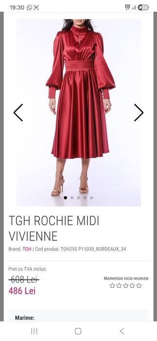 Rochie TGH superba