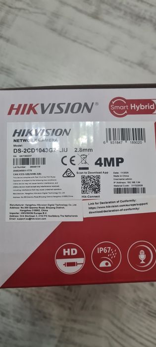Camere IP Hikvision