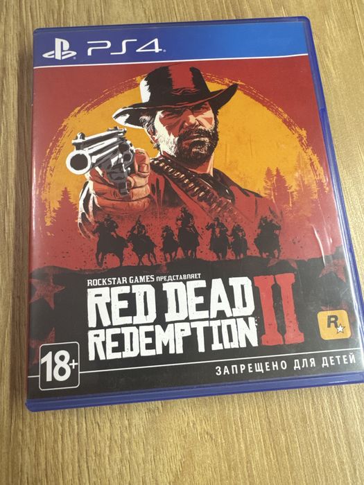 Игровой диск на PS4 Red Dead Redemption 2