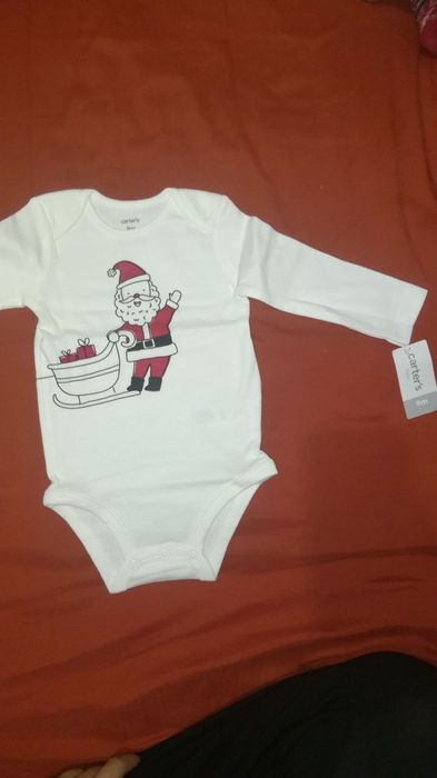 Новагодный боди от carters