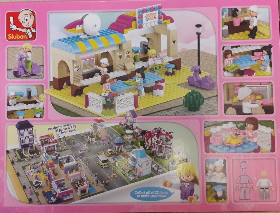 Set de constructie Sluban Restaurant - 257 piese