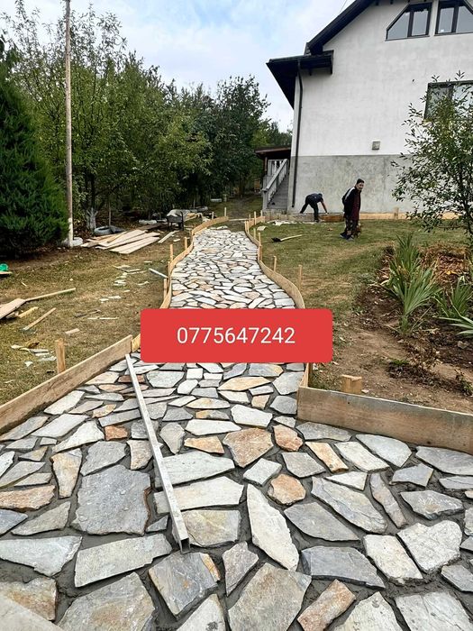 piatra naturala de munte si montaj profesional