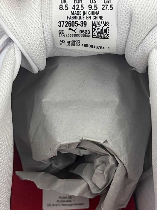 Puma White Sneakers 42,5EU