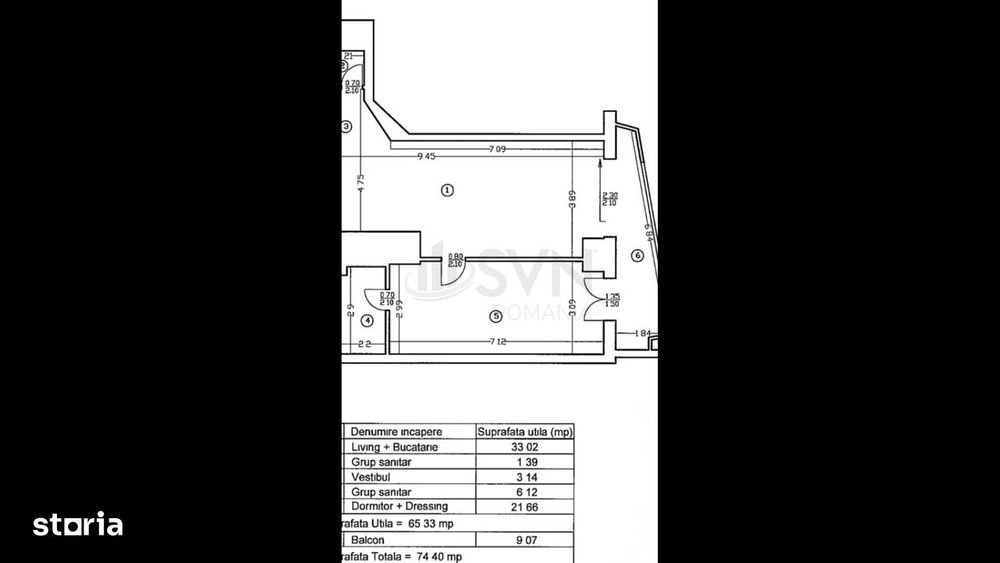 Apartament 2 camere I UpGround Residence I Mobilat si utilat