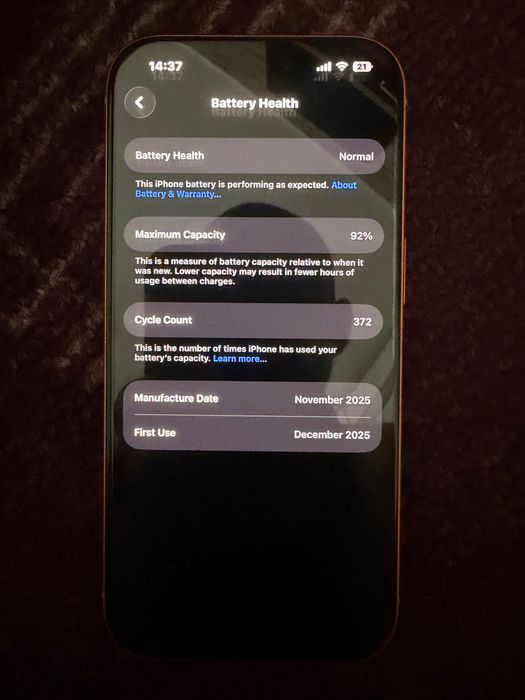 iPhone 17 pro  запазен