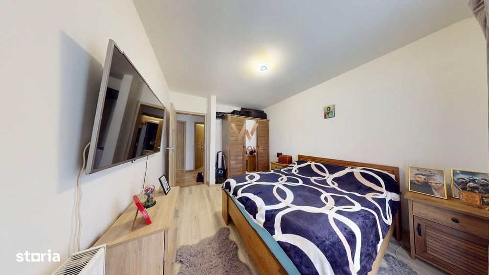 Apartament 3 camere - balcon 10 mp, parcare, mobilat - Turnisor