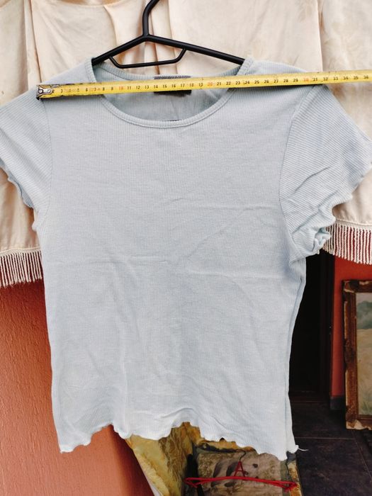 Tricou fete Destination – Albastru deschis / Bleu – Mărime 158/164 (12-14 ani)