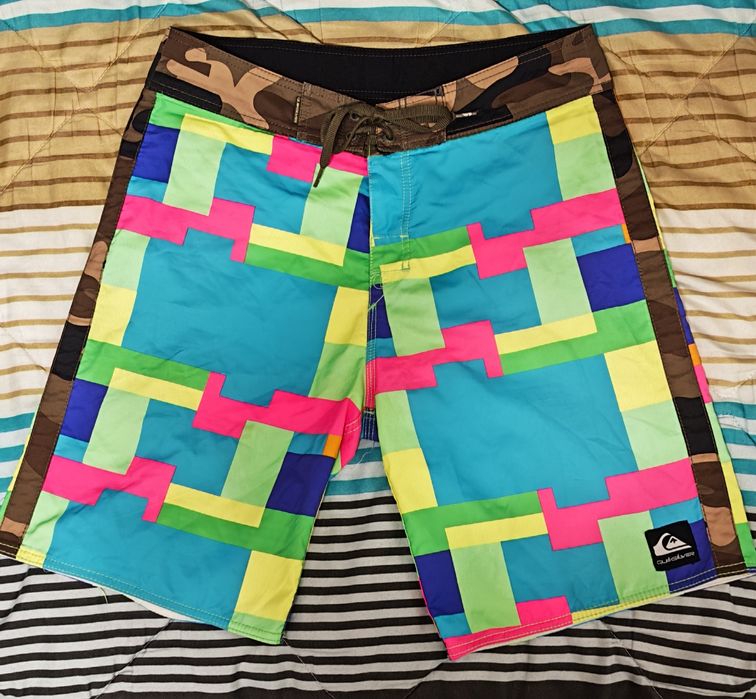 Мъжки бордшорти Quiksilver, Billabong, Hurley, Vans, Fox и други (L и М)