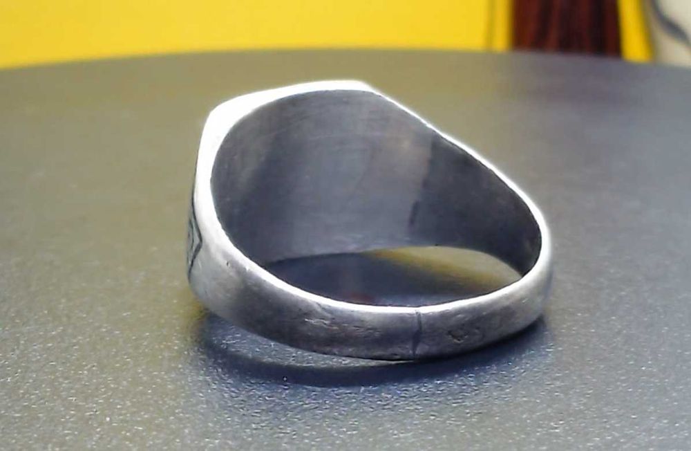 Inel argint etnic | călătorii deșert (bărbat, copil, cămilă)