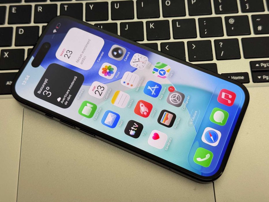 iPhone 15, Black, 128Gb |Acceptam Schimburi| Cod - G694