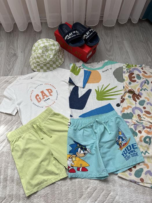 Летен лот за момче 6г+ чехли Replay