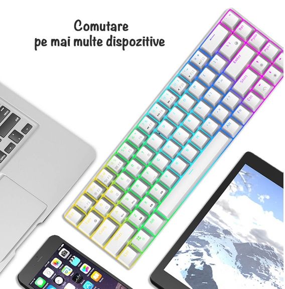 Tastaturǎ mecanicǎ wireless/fir ZENKABEAT