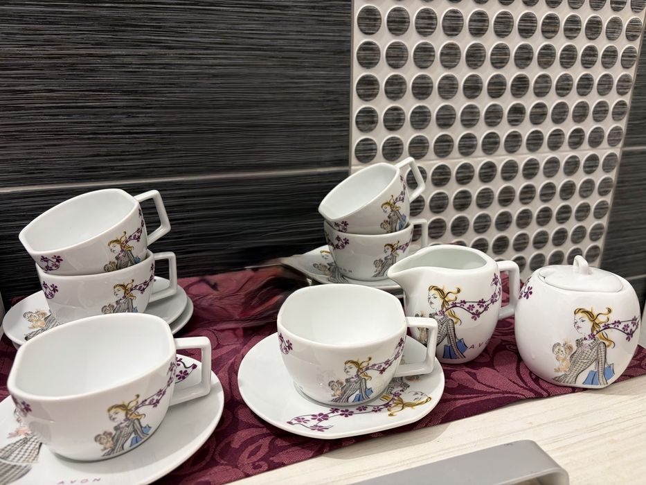 Set cafea Avon- 14 piese