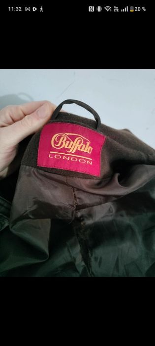 Palton Buffalo maro