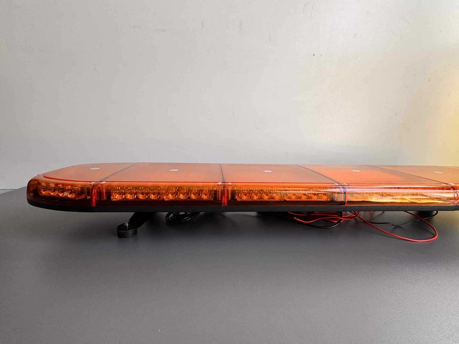 Rampa girofar LED galbena cu display 1.25m - Avertizare luminoasa